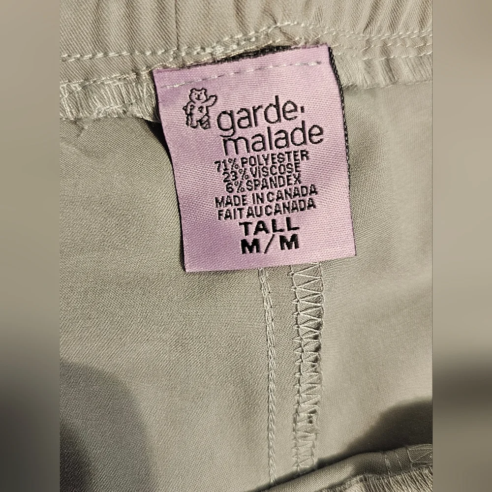 Garde-Malade, ROSIE RE-GARDE™ - QUIET GREY - Jogger Scrub Pants, Tall Medium - Picture 4 of 8